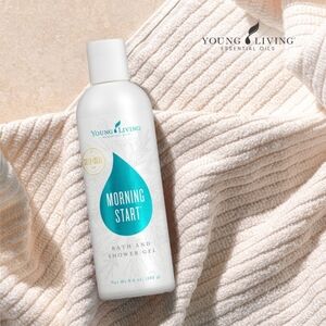 Young Living Morning Start Bath & Shower Gel 236g New & Sealed Essential Oils
